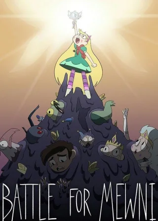 Star vs. the Forces of Evil: The Battle for Mewni (2017) — animated movie poster