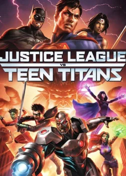 Justice League vs. Teen Titans (2016) — animated movie poster