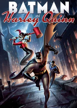 Batman and Harley Quinn (2017) — animated movie poster