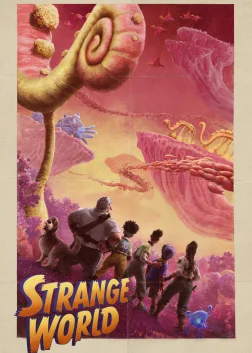 Strange World (2022) — animated movie poster