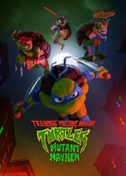 Teenage Mutant Ninja Turtles: Mutant Mayhem (2023) — animated movie poster