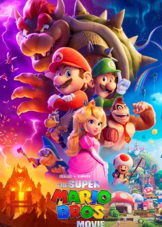The Super Mario Bros. Movie (2023) — animated movie poster