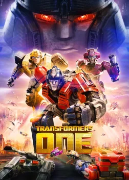 Transformers One (2024) — animated movie poster