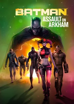 Batman: Assault on Arkham (2014) — animated movie poster