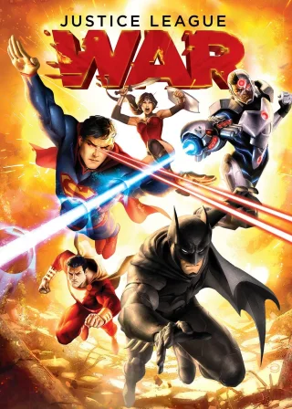 Justice League: War (2014) — animated movie poster