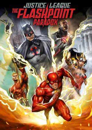 Justice League: The Flashpoint Paradox (2013) — animated movie poster