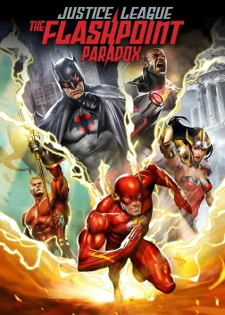Justice League: The Flashpoint Paradox (2013) — animated movie poster
