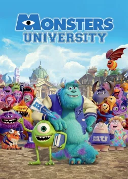 Monsters University (2013) — animated movie poster