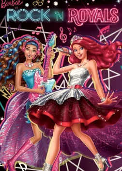 Barbie in Rock 'N Royals (2015) — постер мультфільму