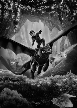 Подарунок Нічної Люті (2011) — постер мультфільму