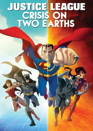 Justice League: Crisis on Two Earths (2010) — animated movie poster