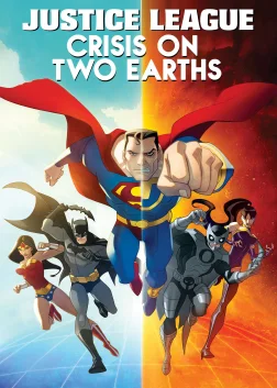 Justice League: Crisis on Two Earths (2010) — animated movie poster