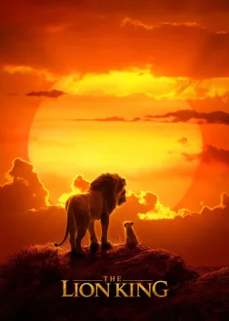 The Lion King (2019) — animated movie poster
