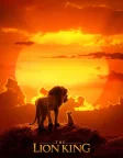 The Lion King (2019) — animated movie poster