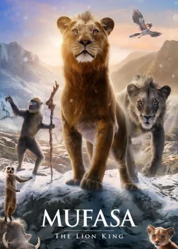 Mufasa: The Lion King (2024) — animated movie poster