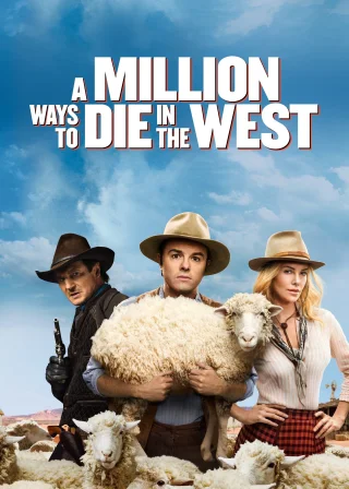 A Million Ways to Die in the West (2014) — movie poster