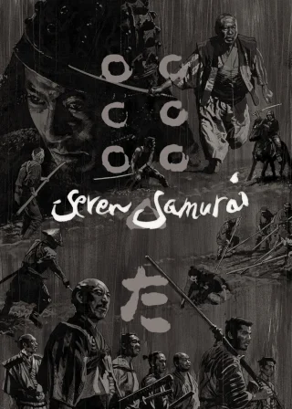 Seven Samurai (1954) — movie poster