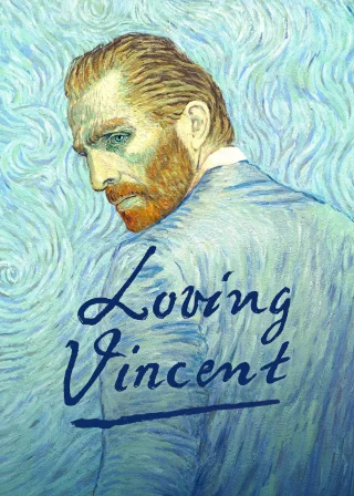 Loving Vincent (2017) — animated movie poster