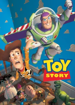 Toy Story (1995) — animated movie poster