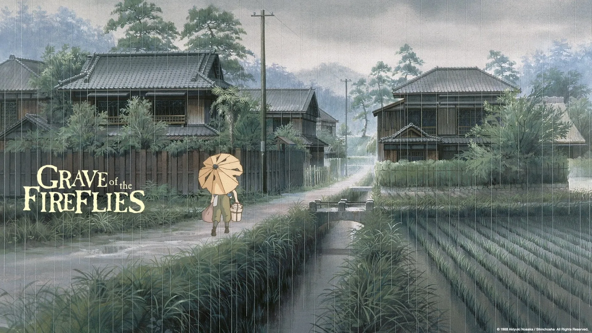 Grave of the Fireflies backdrop