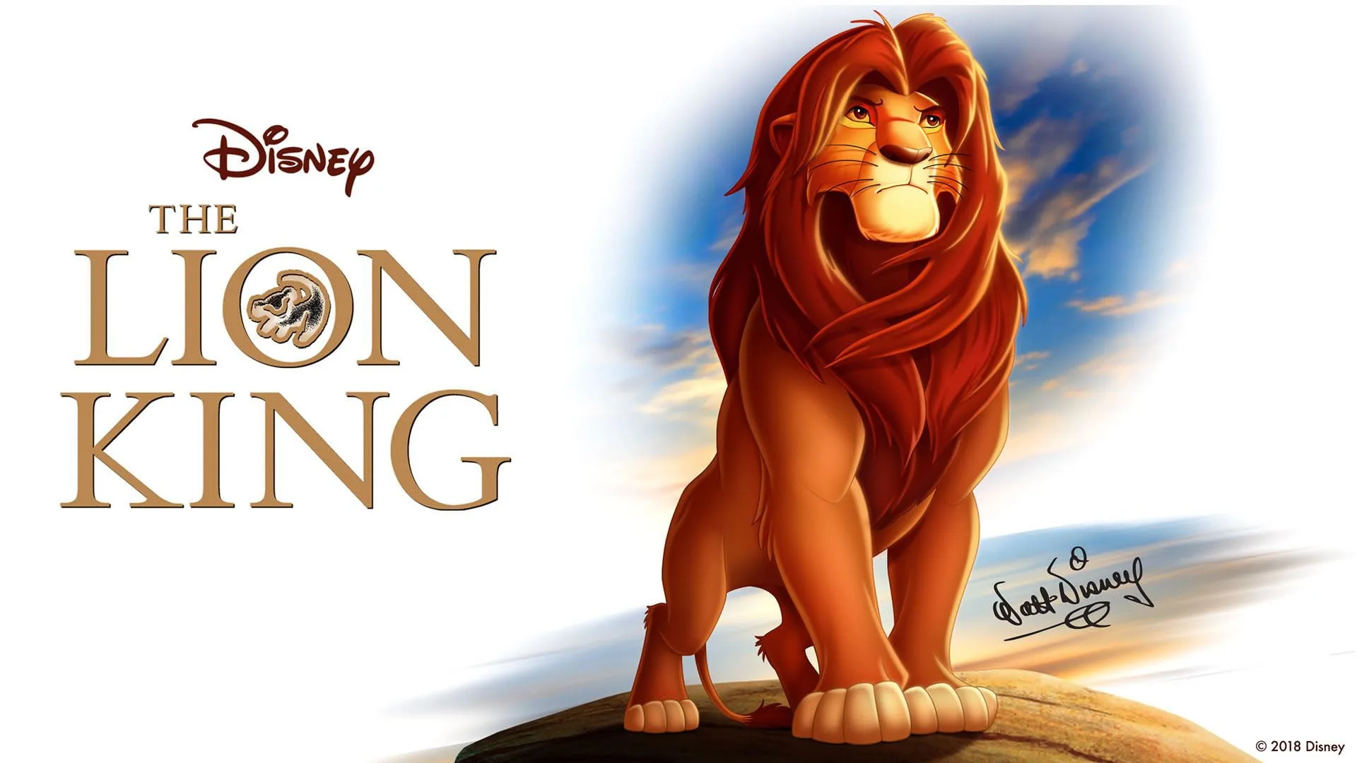 The Lion King backdrop