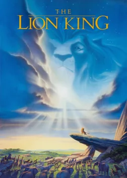 The Lion King (1994) — animated movie poster