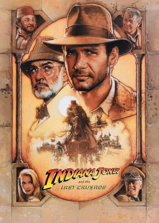 Indiana Jones and the Last Crusade (1989) — movie poster