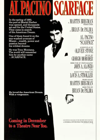 Scarface (1983) — movie poster