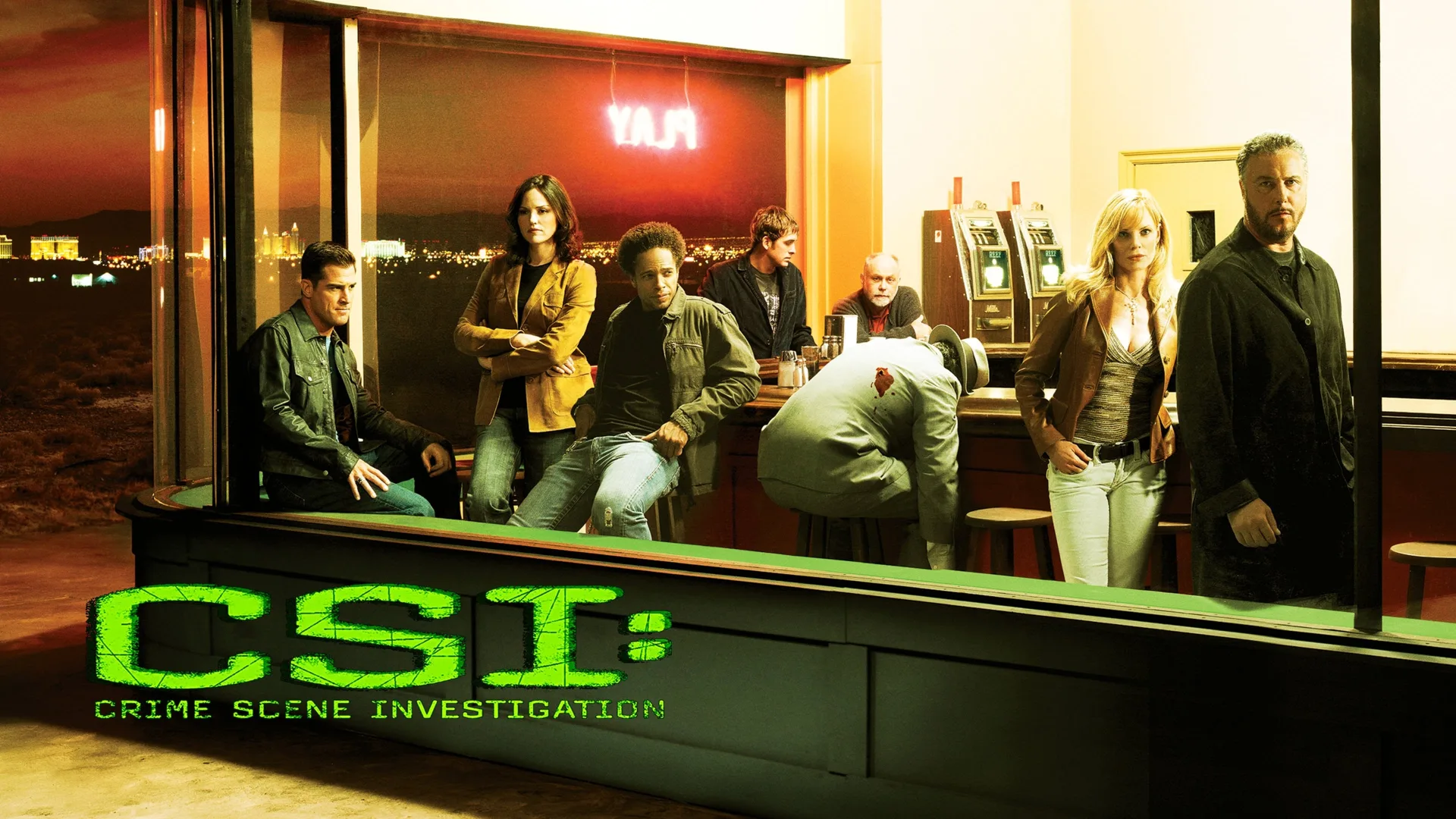 CSI: Crime Scene Investigation backdrop