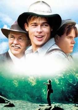 Там, де тече ріка (1992) — постер фільму