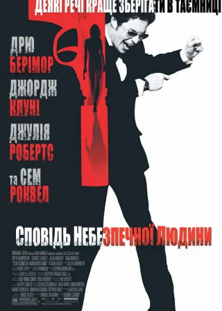 Сповідь небезпечної людини (2002) — постер фільму