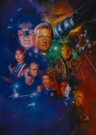 Вавилон 5 (1994) — постер серіалу