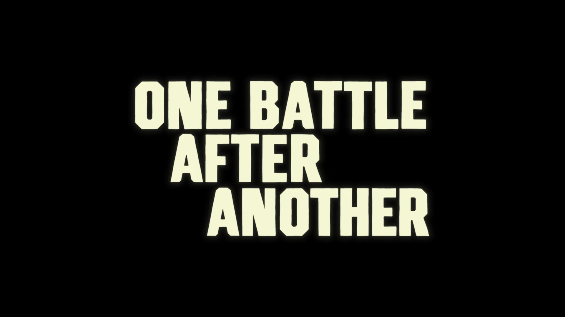 One Battle After Another backdrop
