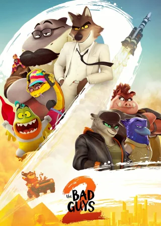 The Bad Guys 2 (2025) — animated movie poster