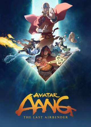 Avatar Aang: The Last Airbender (2026) — animated movie poster