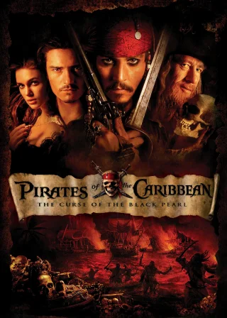 Pirates of the Caribbean: The Curse of the Black Pearl (2003) — movie poster