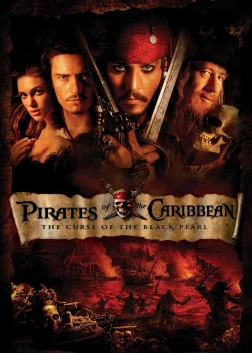 Pirates of the Caribbean: The Curse of the Black Pearl (2003) — movie poster